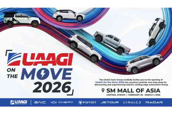 UAAGI On The Move roadshow starts February 26 at SM MOA image