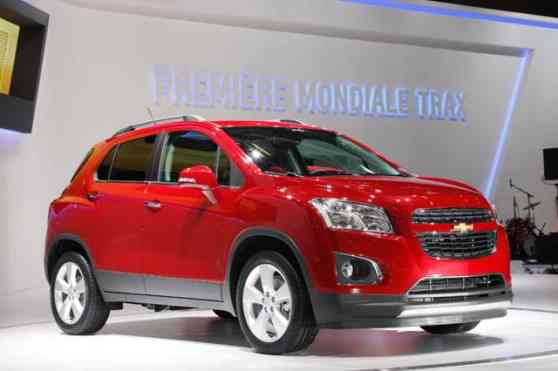 Paris 2012: Chevrolet reveals new Trax global compact crossover image