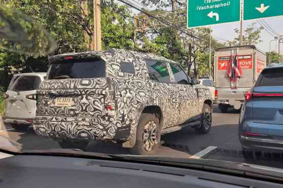 All-new 2026 Mitsubishi Pajero spotted in Thailand; debuting soon? image