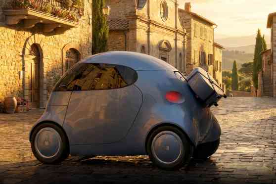 Filipino car designer Wini Camacho reimagines the Fiat Topolino image