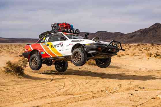 Classic Toyota Corolla coupe transforms into an AWD off-road runner image