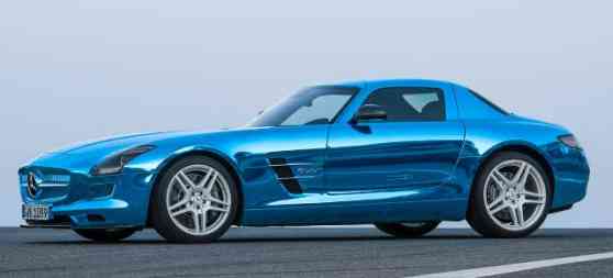 Paris 2012: Mercedes-Benz SLS AMG Coupe goes electric image