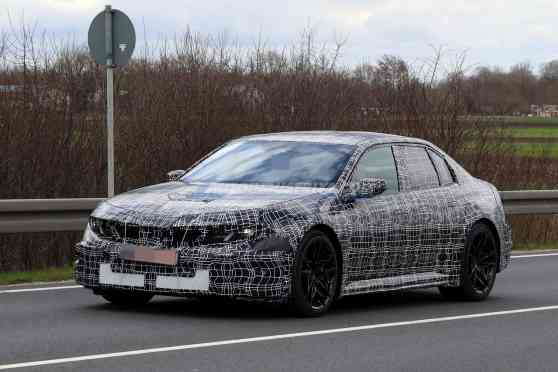 SPIED: BMW i3 M EV spotted anew with production lights image