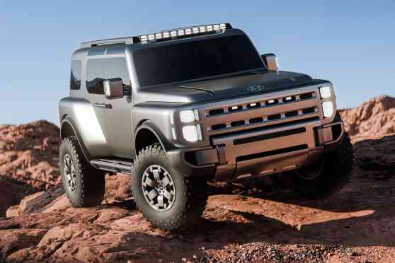 Hyundai shows frame-based 4x4 SUV intentions with Boulder Concept image