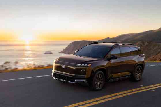 All-new Subaru Getaway is the Highlander's three-row BEV twin image