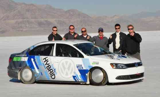 Volkswagen Jetta Hybrid sets land speed record again image