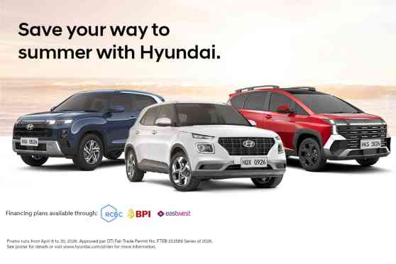 Hyundai PH announces special offers for April sales promo image