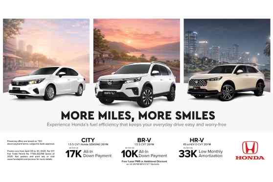Honda offers up to PHP 100K savings in April sales promo image
