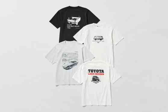 Uniqlo reveals Toyota shirts featuring Corolla, Land Cruiser, Hiace, and 2000GT image