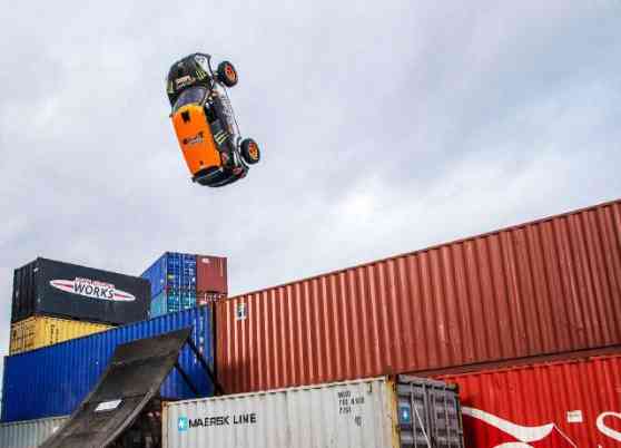 MINI attempts unassisted 360 degree backflip image