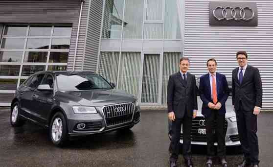Audi supplies cars to the International Olympic Committee until 2016 image