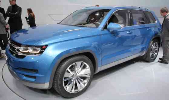 NAIAS 2013: Volkswagen unveils CrossBlue hybrid SUV concept image