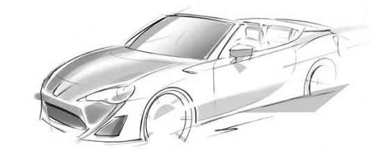 Toyota 86 convertible concept to premiere in Geneva image
