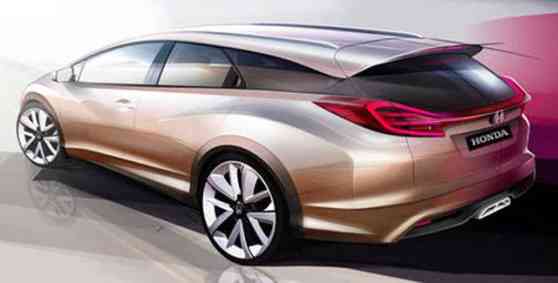 Geneva 2013 Preview: Honda to show Civic wagon concept image
