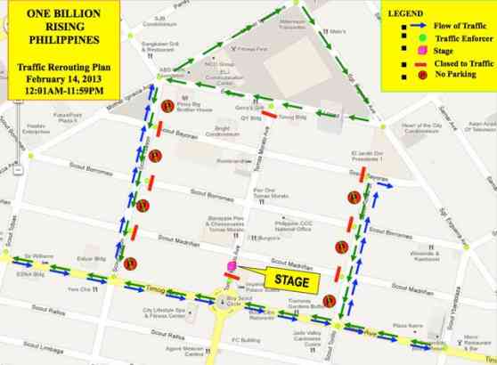 A section of Tomas Morato to be closed to traffic on February 14 image