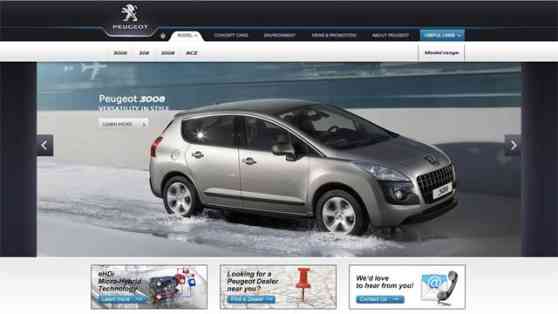 Peugeot Philippines launches their official website image