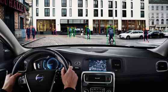 Geneva 2013: Volvo introduces cyclist detection feature with full auto brake image