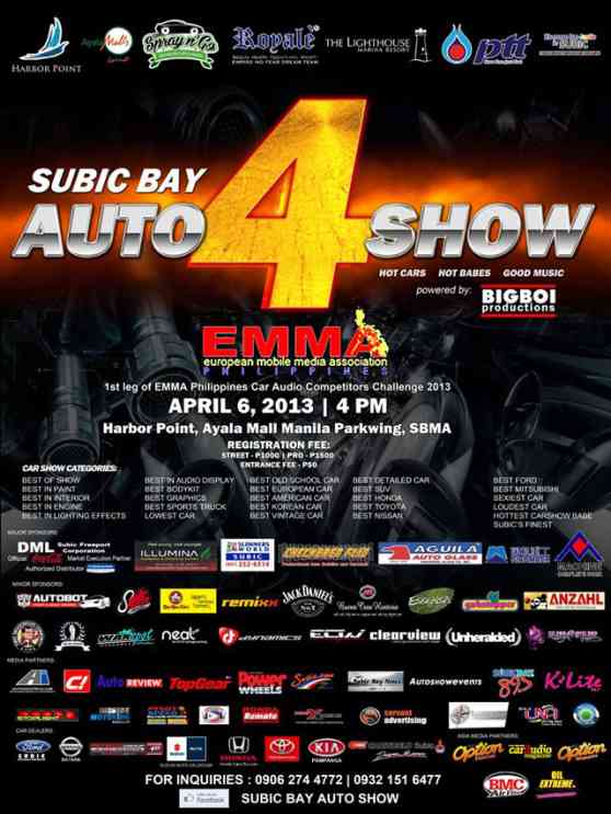 The 4th Subic Bay Auto Show to be held at Harbor Point image