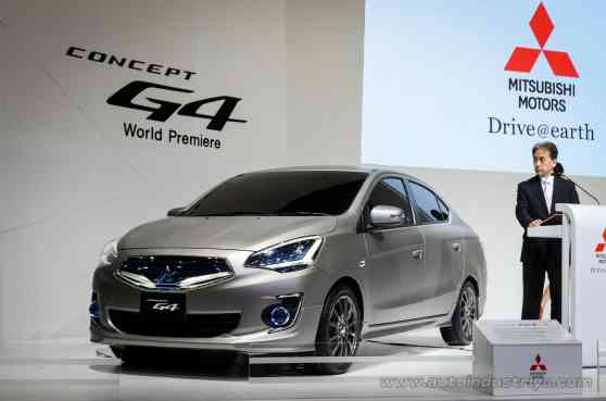 BIMS 2013: Mitsubishi Concept G4 to preview Mirage sedan image