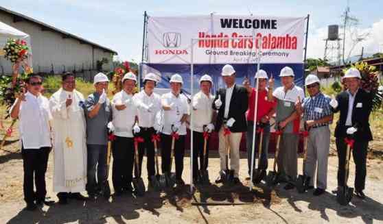 Honda Philippines breaks ground for future Calamba Dealership image