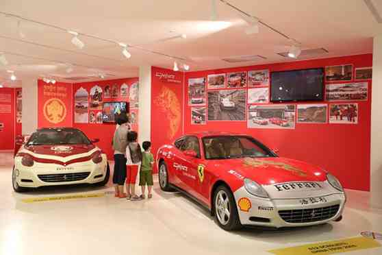 New Museo Ferrari in Maranello inaugurated by Montezemolo image