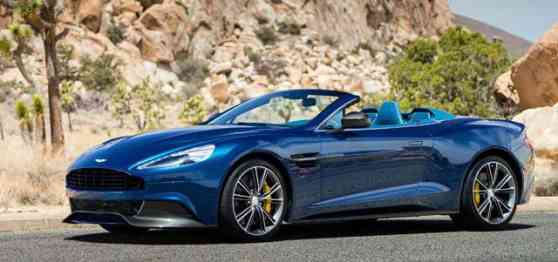 Aston Martin unveils the 2014 Vanquish Volante image
