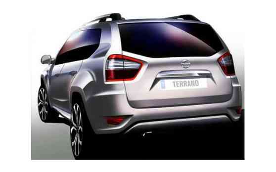 Nissan India reveals rear design sketch of new Terrano image