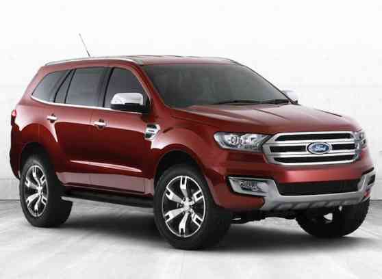 Ford unveils the next generation Everest SUV concept image