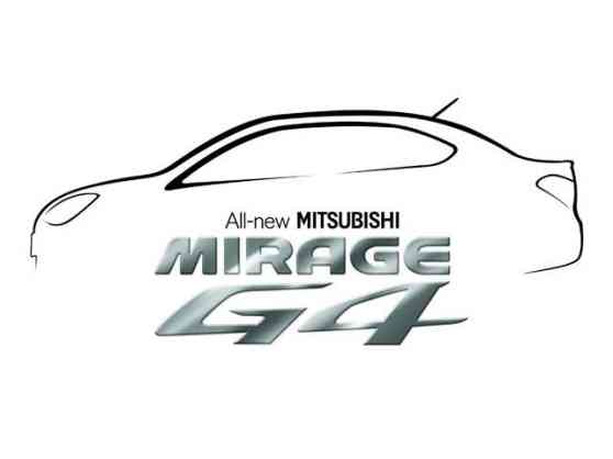 The new Mitsubishi Mirage G4 will be available for sneak preview image