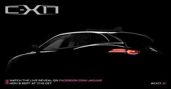 Frankfurt 2013 Preview: Jaguar C-X17 Concept teaser image