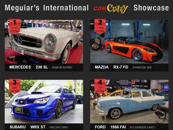 Last chance to vote for the Meguiar's Car Crazy Showcase image
