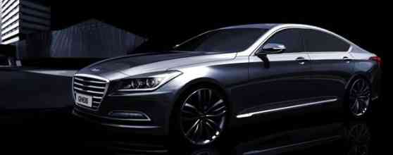 Hyundai previews the 2014 Genesis in Korea image
