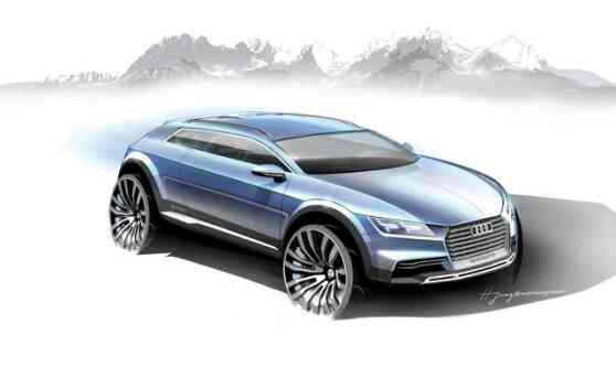 NAIAS 2014 Preview: Audi releases sketch of new two-door crossover concept image