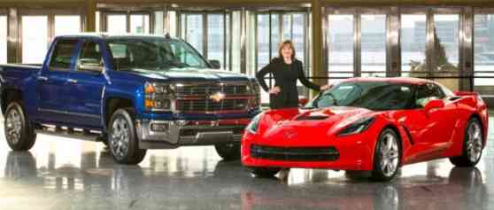 Chevrolet Corvette Stingray, Silverado 2014 North American Car, Truck of the Year image