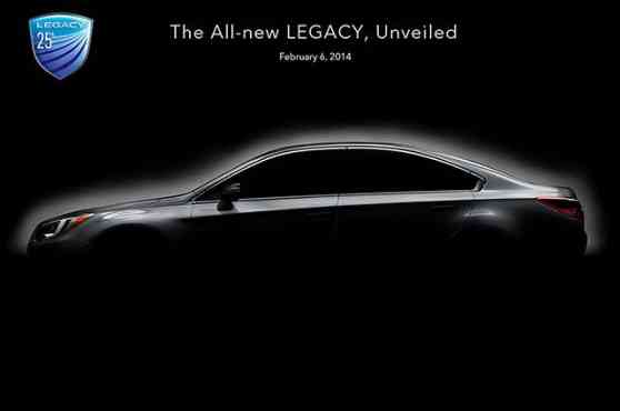 Chicago 2014 Preview: Next-gen Subaru Legacy confirmed for world debut image