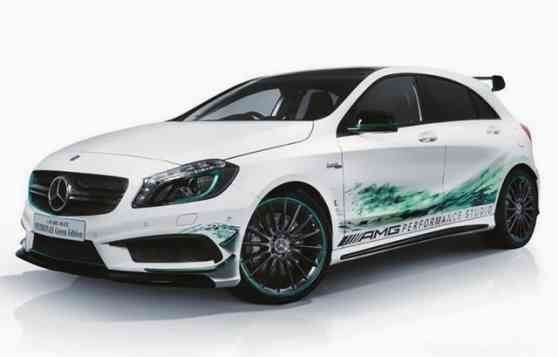 Mercedes-Benz presents the A45 Petronas Green Edition image