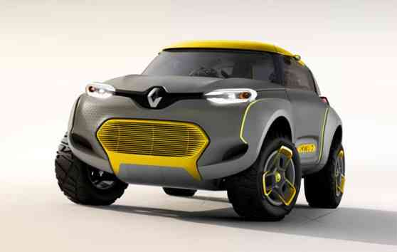 Delhi 2014: Renault Kwid concept debuts with a flying companion image