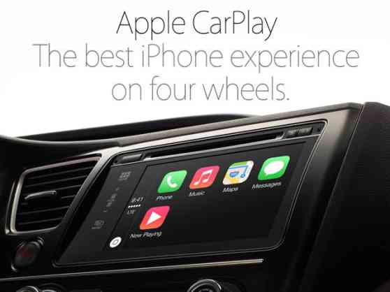 Apple previews new car connectivity product, CarPlay image
