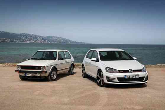 Volkswagen celebrates 40 years of Golf image