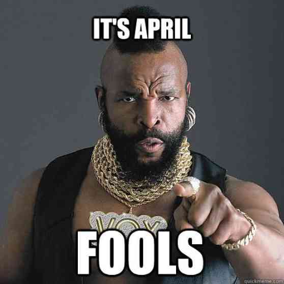 Happy April Fools! image