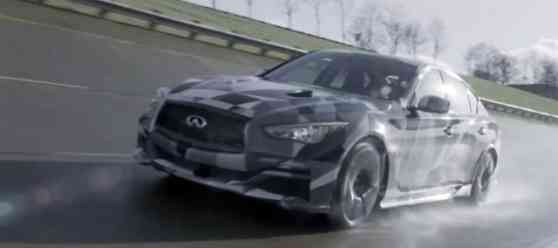 Infiniti Q50 Eau Rouge Concept roars to life image