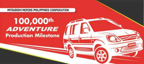Mitsubishi Adventure 100,000th production milestone image