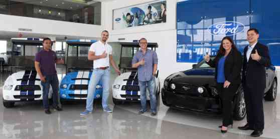 Ford PH awards three Mustang owners with GT500 golf carts image