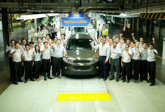 Chevrolet Thailand commences assembly of 2014 Captiva image