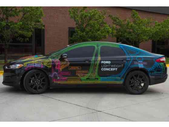 Ford unveils Fusion Lightweight Concept vehicle image