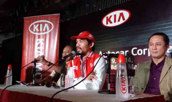 Kia PH names Manny Pacquiao head coach of PBA team image