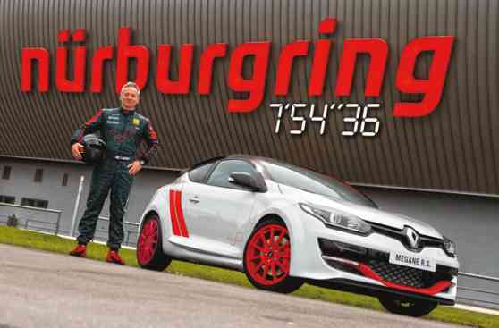 Renault Megane RS sets new Nurgburgring lap record image