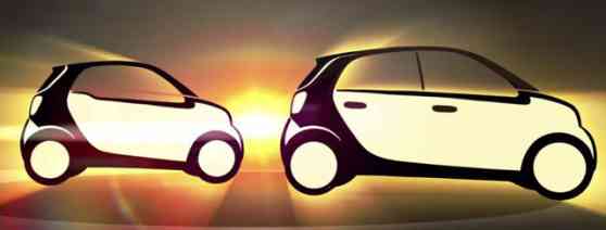 Smart teases next-gen ForTwo and ForFour image