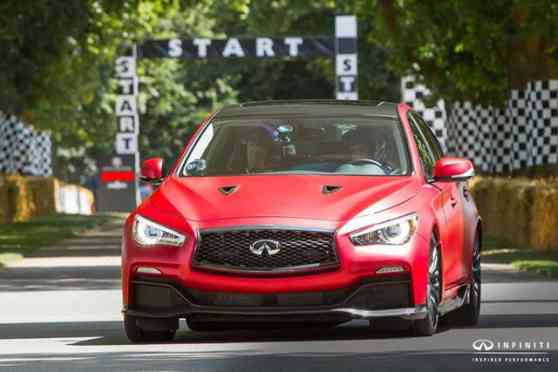 Infiniti Q50 Eau Rouge prototype unleashes power at Goodwood image