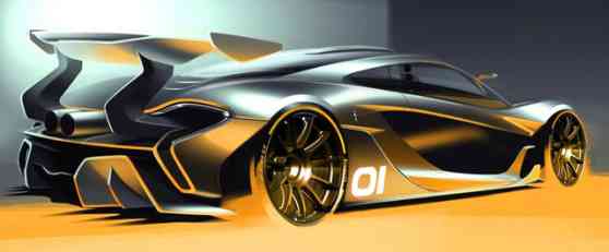 McLaren P1 GTR previewed ahead of debut image